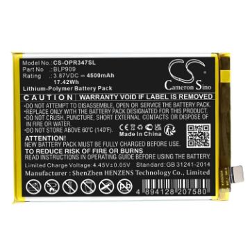 Battery Replacement Oppo BLP909 for 9 5G 2022 Realme 9 - 1