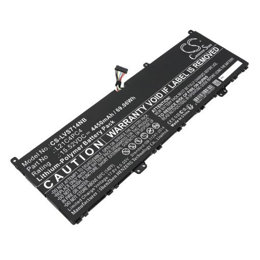 Battery Replacement Lenovo L21C4PC4 L21D4PC4 L21D4PE0 L21L4PC4 for Yoga Slim 7 Pro - 1
