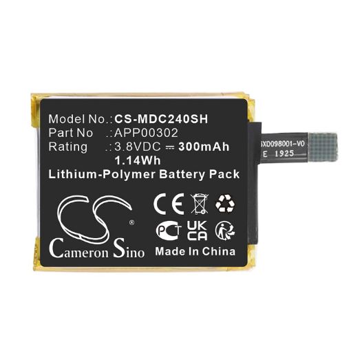 Replacement Battery for Movado APP00302 Connect 2.0/40 - 1