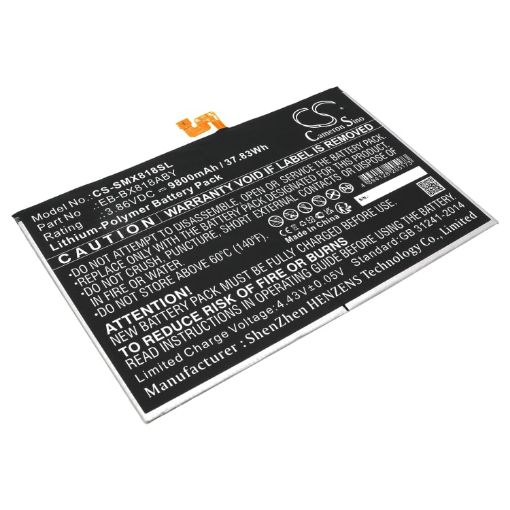 Samsung EB-BX818ABY Battery Replacement for SM-X810 SM-X810N - 1
