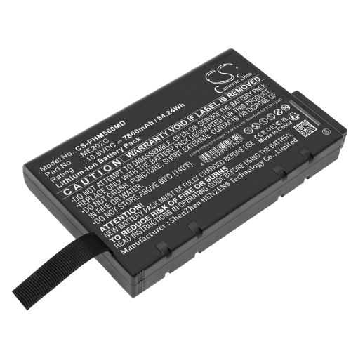 Replacement Battery for Philips ME202C Goldway G50 G60 - 1