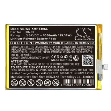 Replacement Battery BN5X for Xiaomi 2409BRN2CA/2409BRN2CC - 1