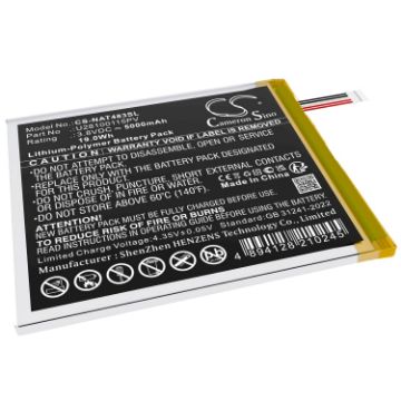 Replacement Battery for Onn U28100115PV 100071483 Surf 8" 3rd Gen - 1