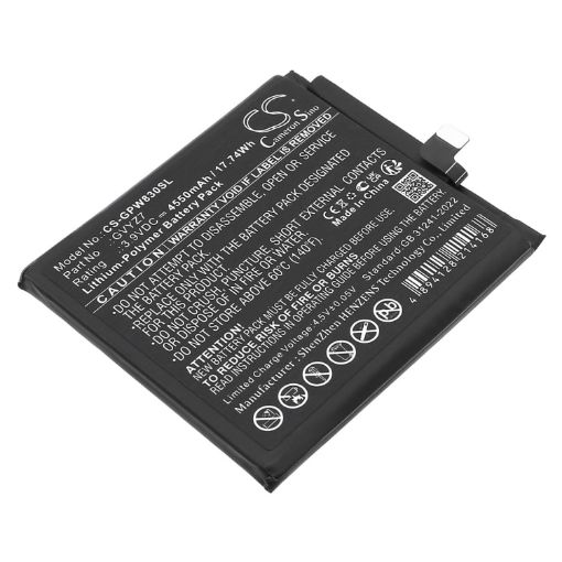 Replacement Battery Google G949-00975-00 GVYZ7 GEC77 GR83Y - 1