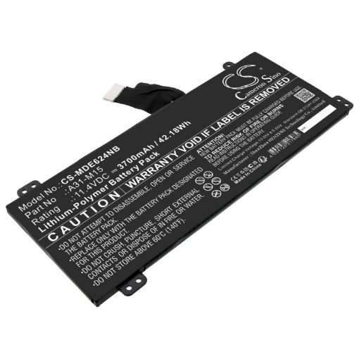 Replacement Battery for Medion Akoya E6245 A31-M15 0B23-01Q9000M - 1