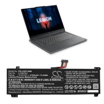 Battery for Lenovo Legion Slim 5 14APH8 5B11K39112 5B11N46019 - 1