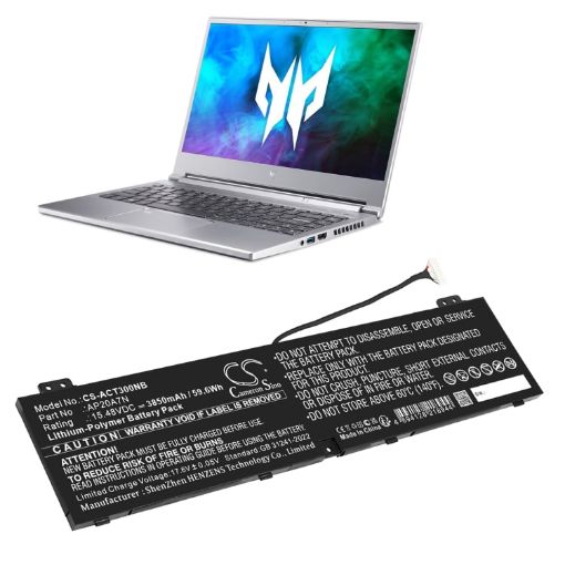Replacement Battery Acer AP20A7N for Predator Triton 300 SE PT314-5 - 1