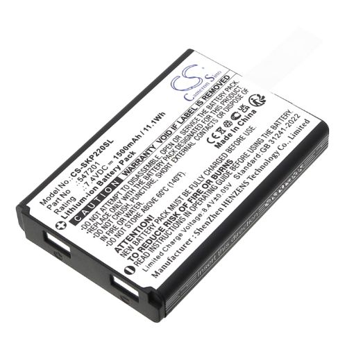 Battery Replacement Sewoo 547201 for LK-P22 LK-P24 Devices - 1