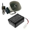 Replacement Foxpro LITH/CHG PN34318 Battery for Banshee CS24 - 6
