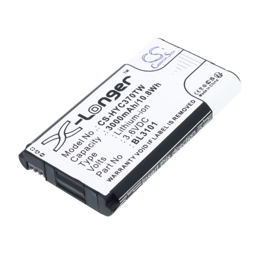 Replacement Battery Hytera BL3101 for PNC370 - 1