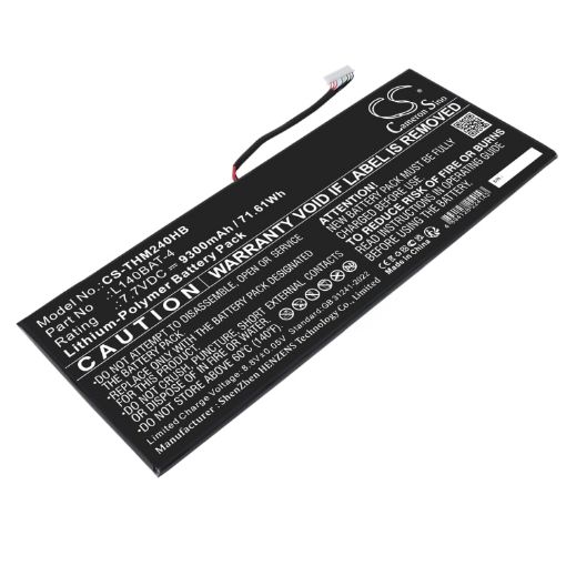 Replacement Battery for Schenker L140BAT-4 VIA 14 Late 2020 - 1