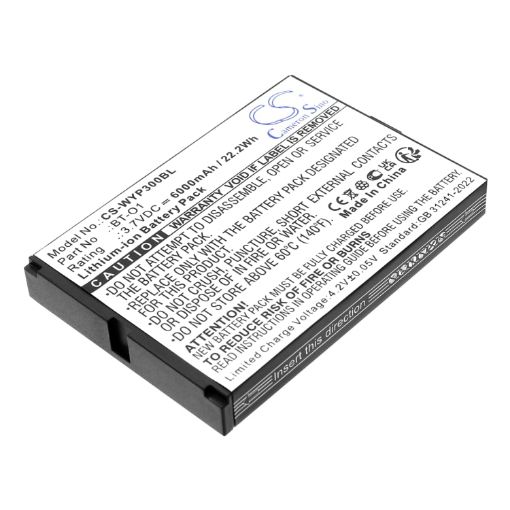 Wiseasy BT-O1 Battery Replacement for P3 WPO3 WPOS3 - 1