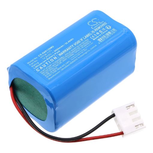 Replacement Battery Zoncare HYLB-1171 for ATOM ECG-6A ZQ-1206 - 1